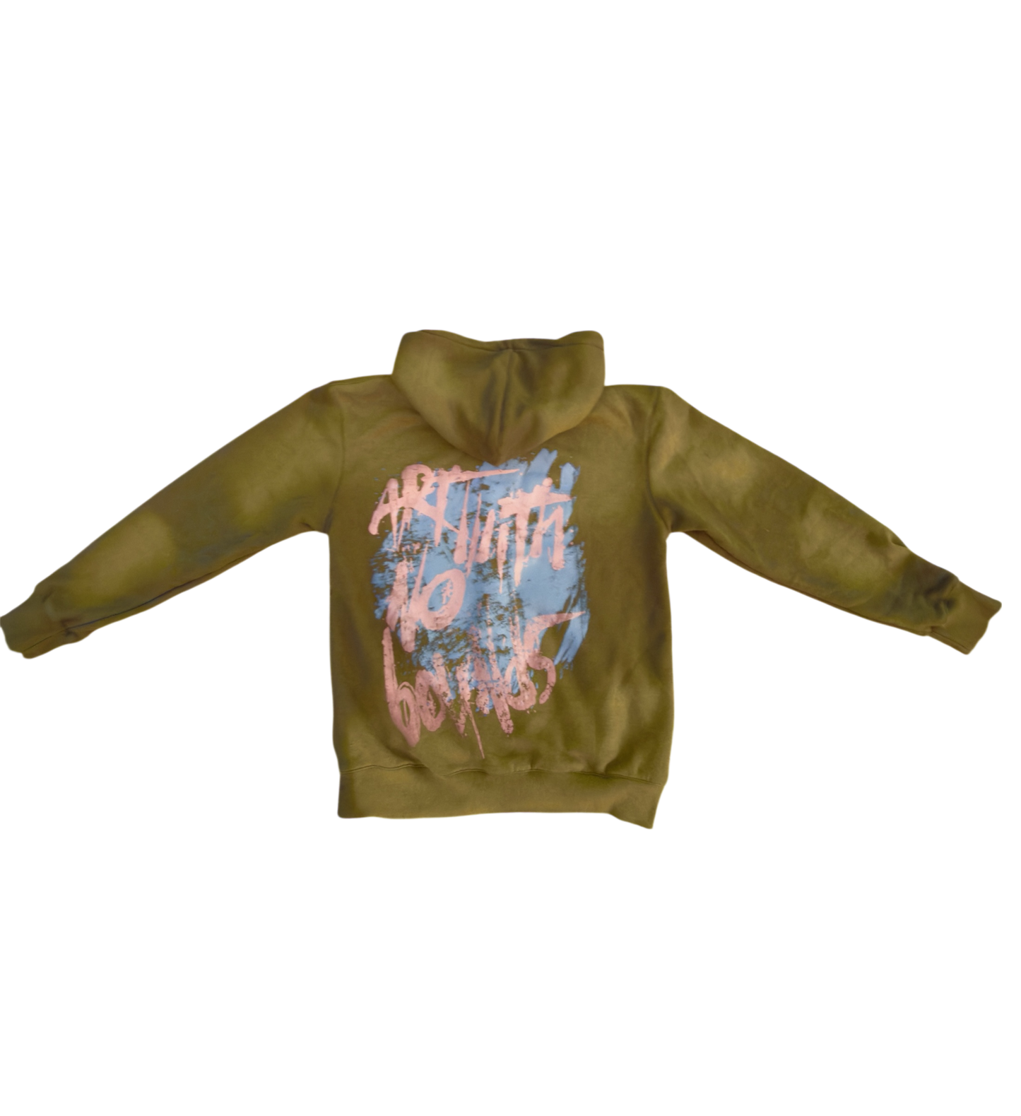 SUN-DRIED ART WITH NO BOUNDS HOODIE (OLIVE)